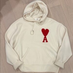 Ami Alexandre Mattiussi Off-White Knit Sweater